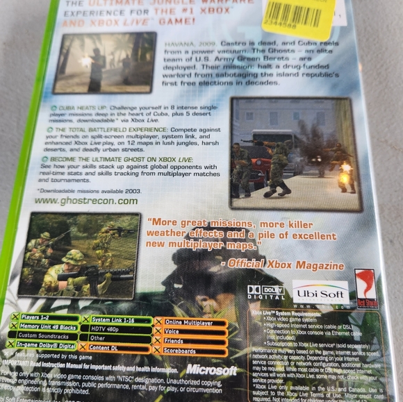 Xbox Tom Clancy's Ghost Recon Island Thunder - Picture 4 of 4